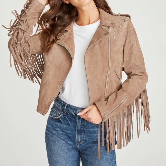 Lennon Fringe Jacket - Picture 3 of 4